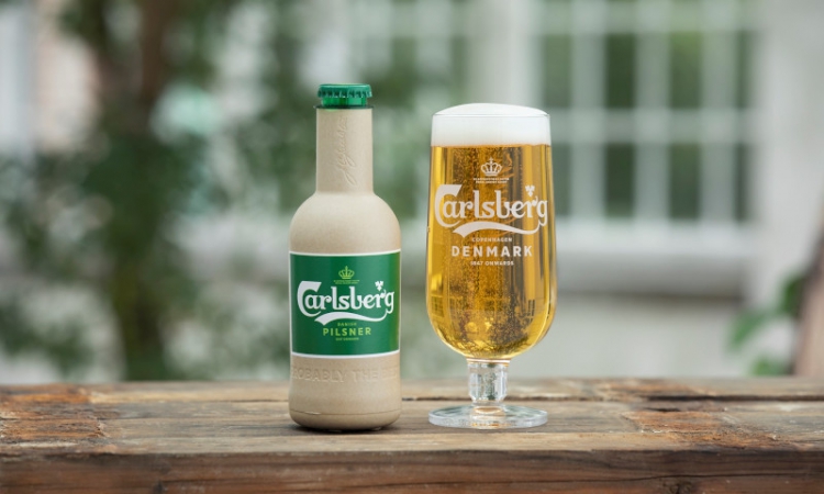 Bierbrouwerij Carlsberg duurzame flesjes